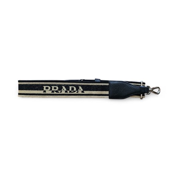 Prada Black and Tan Adjustable Strap - Picture 2 of 5